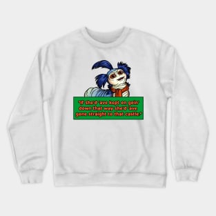 Labyrinth Worm Castle Crewneck Sweatshirt